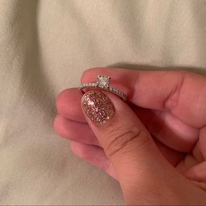 1/3ct WHITE GOLD DIAMOND RING